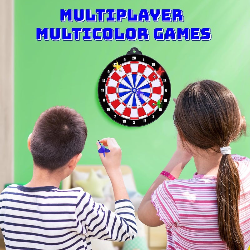 Beayuck Magnetic Dart Board for Kids Indoor Outdoor Kids Games and Party Games, Christmas Birthday Gifts Toys for Boys Age 3-12 - Image 2